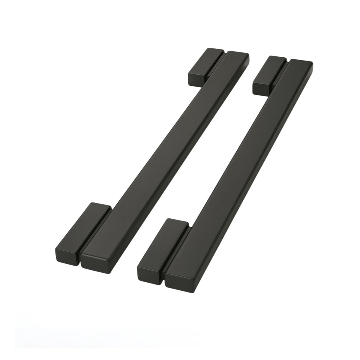 Puxador Moma Duplo 1000mm Preto Zen 42052_0